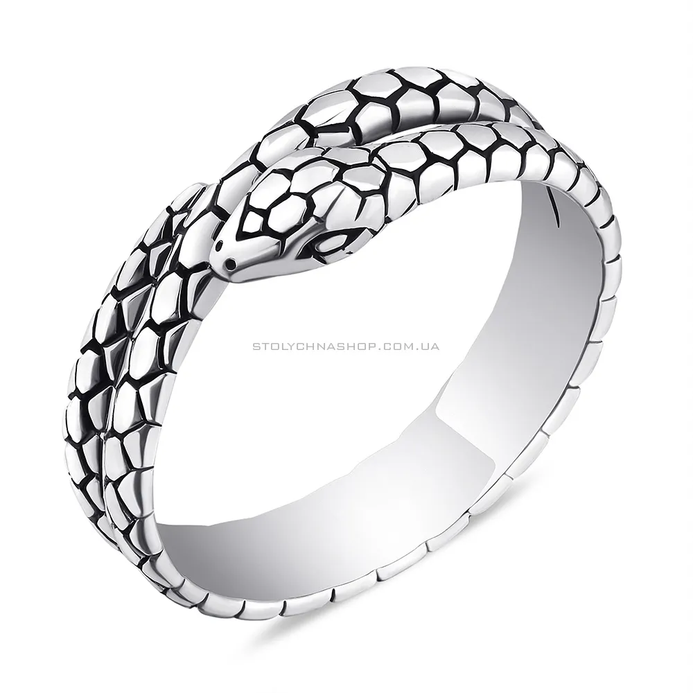 Серебряное кольцо без камней (арт. 7901/6738) - цена