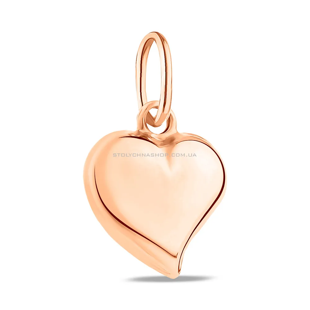 Золотий підвіс Серце (арт. 421251) - цена