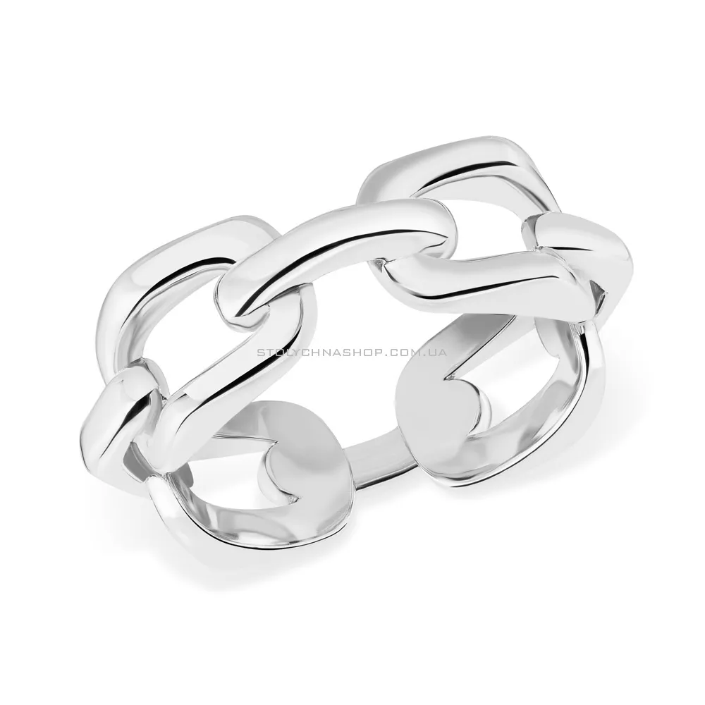 Кольцо из серебра "Цепь" без камней Trendy Style (арт. 7501/5615)