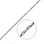 Серебряная цепочка с декоративным плетением (арт. 7908/1806-ч)