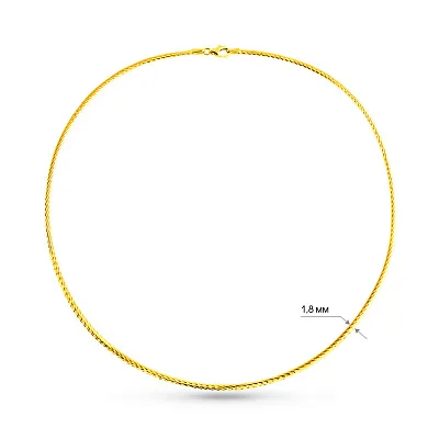 Золотое колье-струна Francelli (арт. 352523ж)