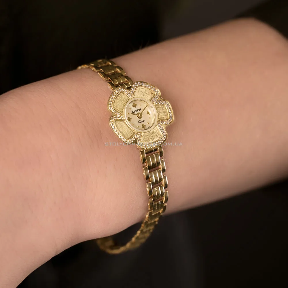 Золотий жіночий годинник (арт. 260214ж) - 3 - цена