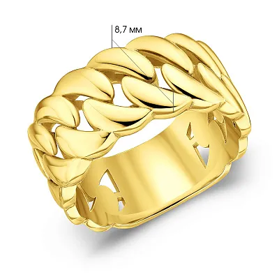 Золотое кольцо Звенья (арт. 155816ж)