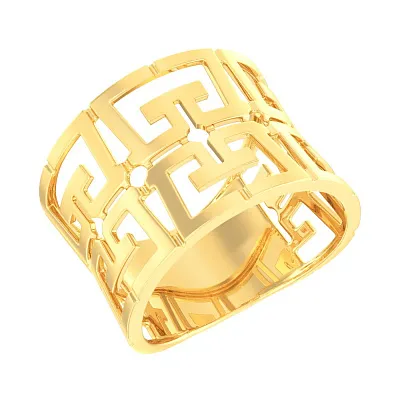 Золотое кольцо Олимпия без камней (арт. 140722ж)