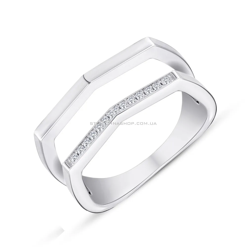 Серебряное кольцо с фианитами Trendy Style (арт. 7501/4521)