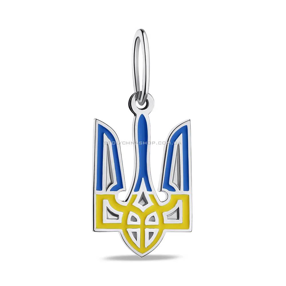 Підвіс зі срібла Герб України (арт. 7503/А032егжпю) - цена