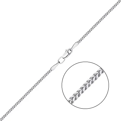 Цепочка из серебра плетения Спига квадратная (арт. 7508/3-0348.40.2)