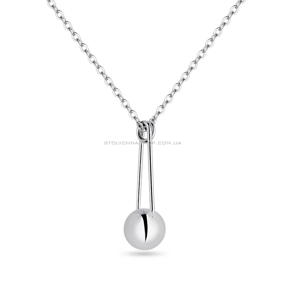 Колье из серебра с подвеской Trendy Style (арт. 7507/1388) - цена