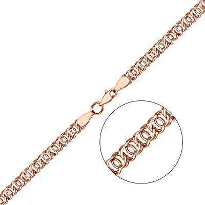 Золотой браслет плетения Бисмарк (арт. ц3113309)