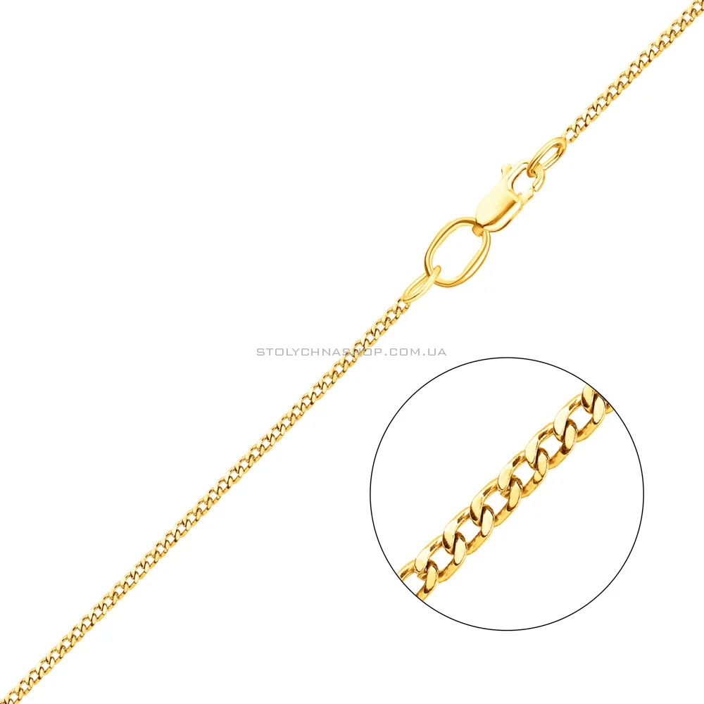 Золотий ланцюжок Панцирного плетіння (арт. 301003ж) - цена