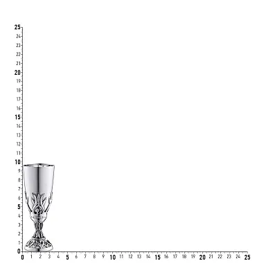Срібна чарка. Висота 95 мм (арт. 7830/8100101)