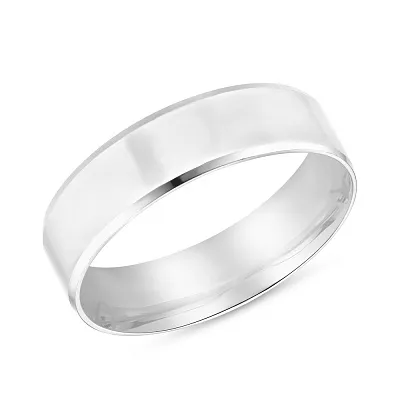 Серебряное обручальное кольцо (арт. Х239194)