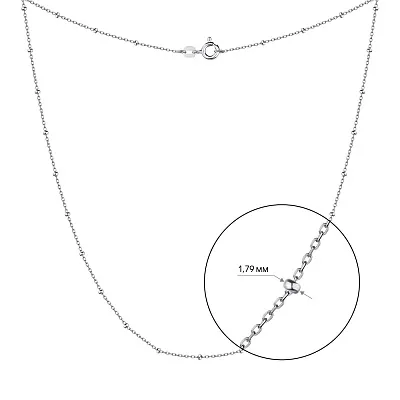 Кольє срібне без каменів  (арт. 7507/1370)