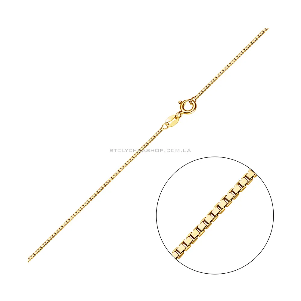 Золотая цепочка плетения Венецианское (арт. ц304603ж)