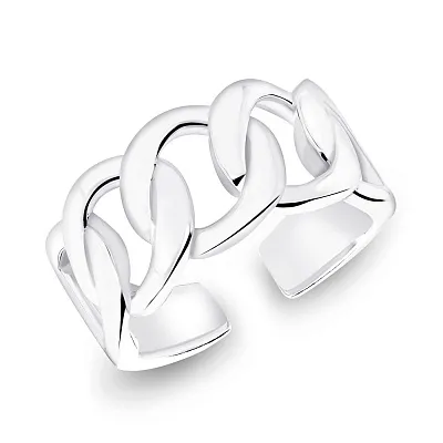Незамкнутое кольцо-цепочка из серебра Trendy Style (арт. 7501/5569)