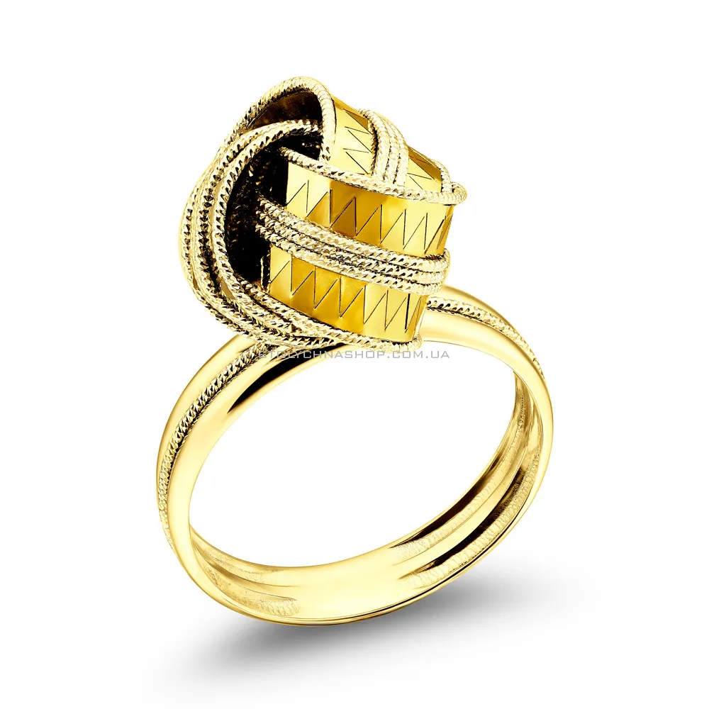 Золотое кольцо Francelli без камней (арт. 154338ж) - цена
