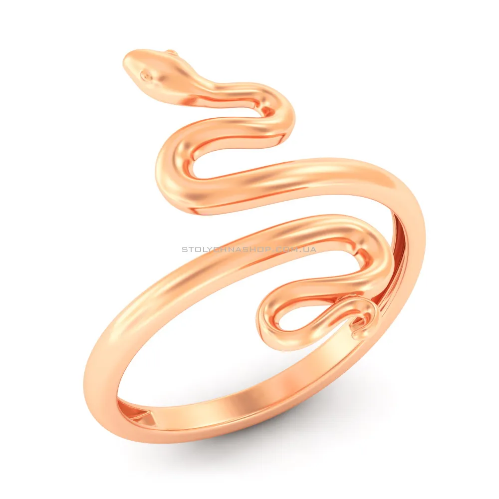 Золотое кольцо Змея (арт. 141284) - цена