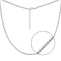 Серебряное колье (арт. 7507/017)