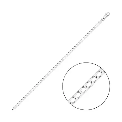 Срібний браслет Панцирне плетіння (арт. 03120304)