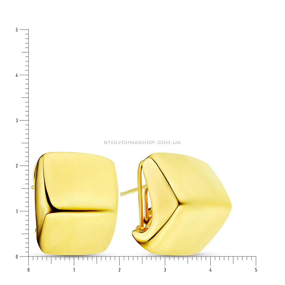 Золотые серьги Francelli (арт. 106825ж)