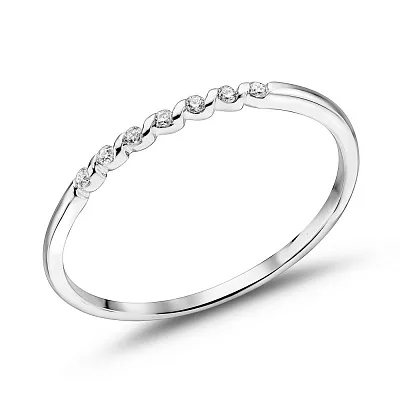 Золотое кольцо с бриллиантами (арт. К341482005б)