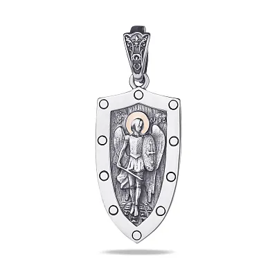 Кулон зі срібла Архангел Михаїл (арт. 7203/570пю)