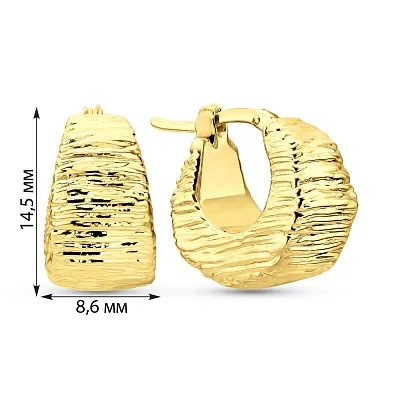 Золоті сережки Francelli (арт. 109760/15ж)