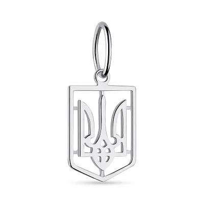 Срібний підвіс "Герб України" (арт. 7503/450пп)