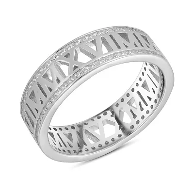 Серебряное кольцо с фианитами (арт. 7501/4938)
