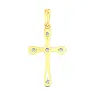 Золотой крестик с бриллиантами (арт. П011436005ж)