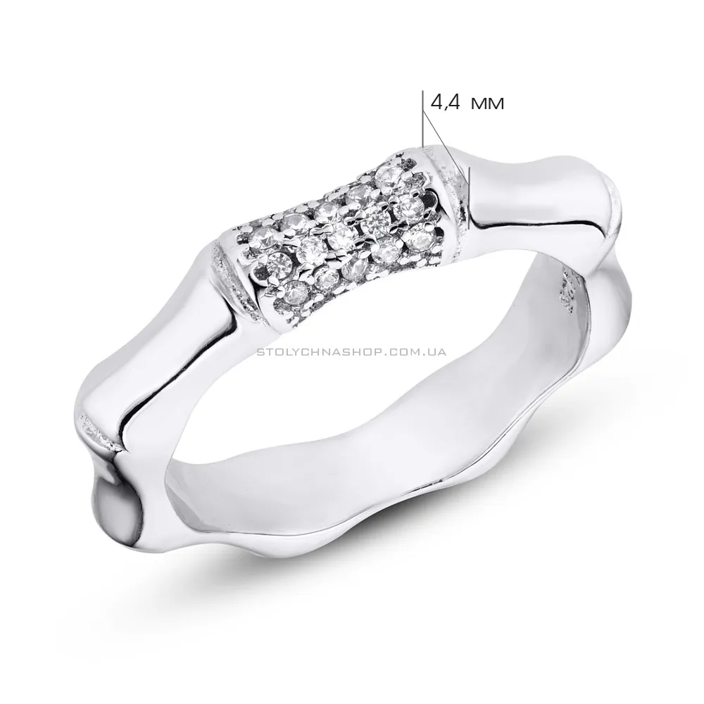 Серебряное кольцо с фианитами Trendy Style (арт. 7501/3893)