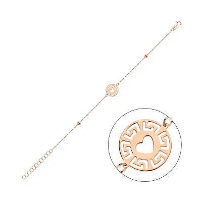 Золотой браслет Олимпия  (арт. 326935)