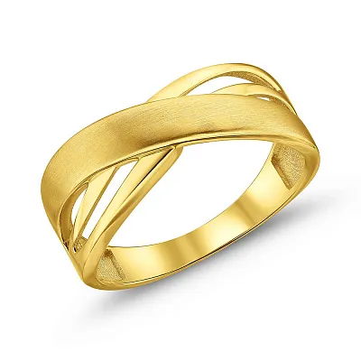 Золотое кольцо без камней (арт. 155686жм)