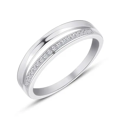 Серебряное кольцо с фианитами (арт. 7501/4427)