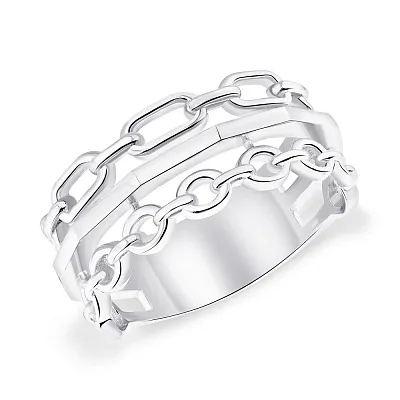 Тройное кольцо из серебра Trendy Style (арт. 7501/5581)