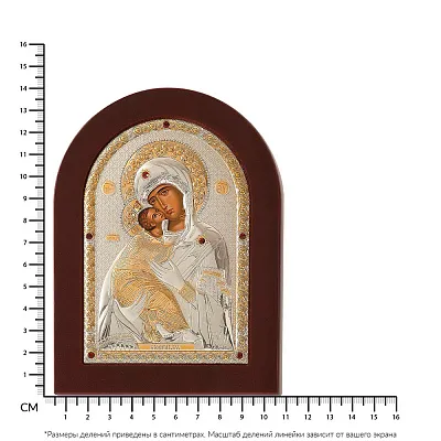 Икона Пресвятая Богородица «Владимирская» (140х100 мм) (арт. MA/E1110DX)