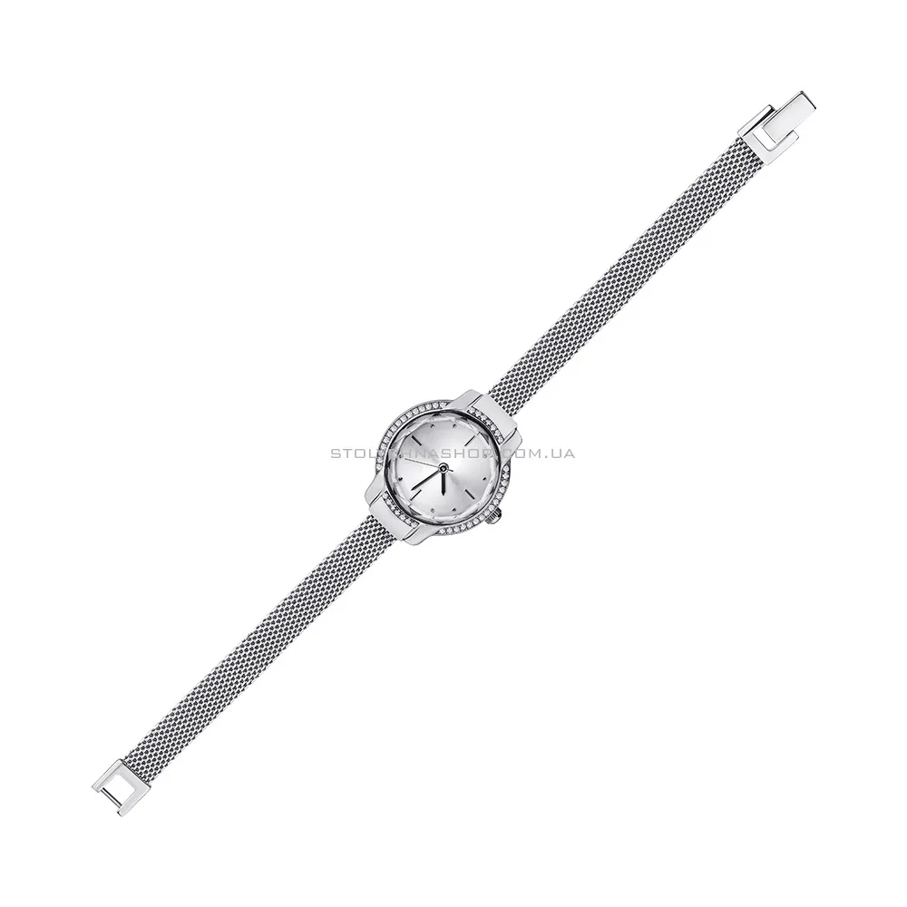 Срібний годинник з фіанітами  (арт. 7526/283) - цена