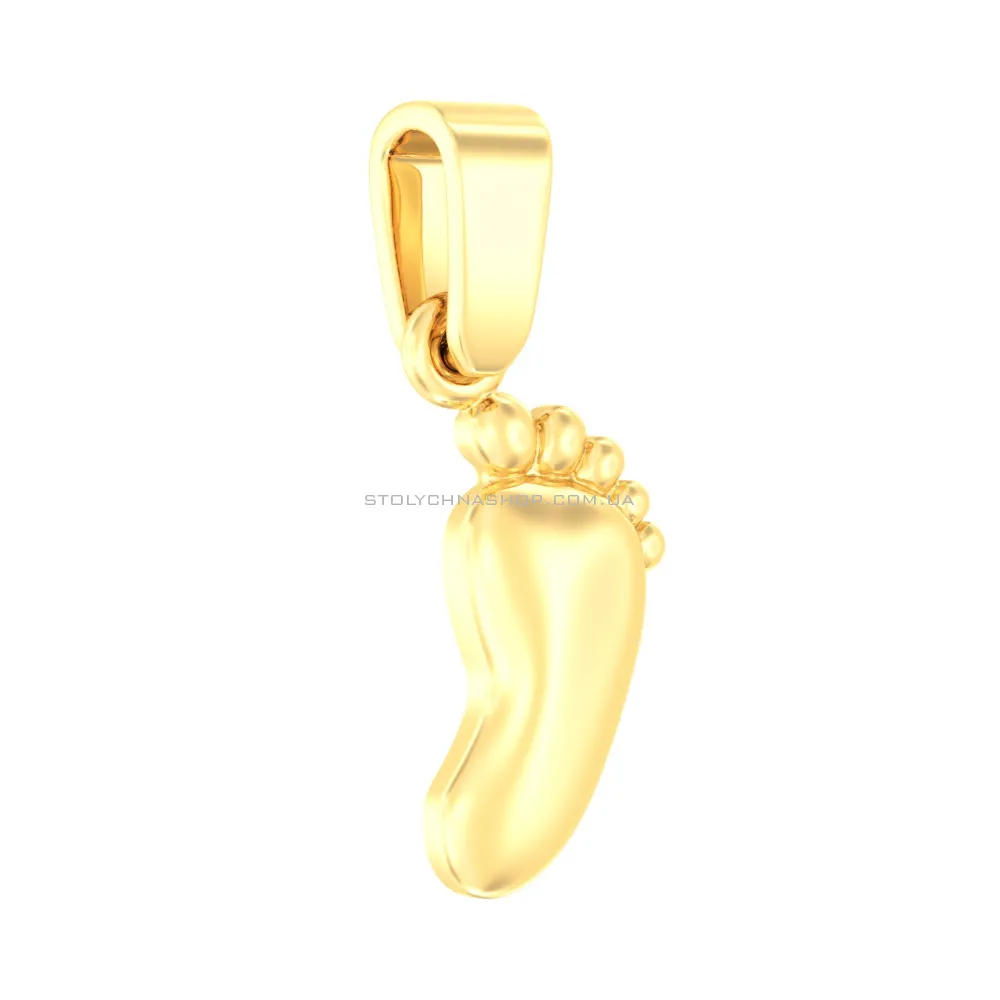 Золотая подвеска «Ножка младенца» (арт. 440360ж)