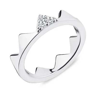 Серебряное кольцо Trendy Style с фианитами (арт. 7501/5241)