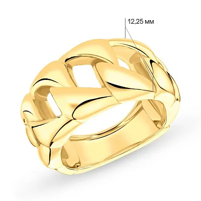 Массивное кольцо Francelli из желтого золота (арт. е155383ж)