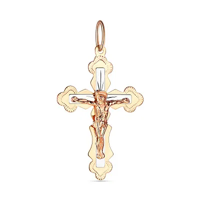 Золотой нательный крестик  (арт. 522101)