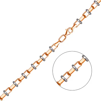 Золотий ланцюжок з декоративним плетінням (арт. 350841)