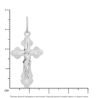 Серебряный крестик &quot;Православный&quot;  (арт. Х522500)