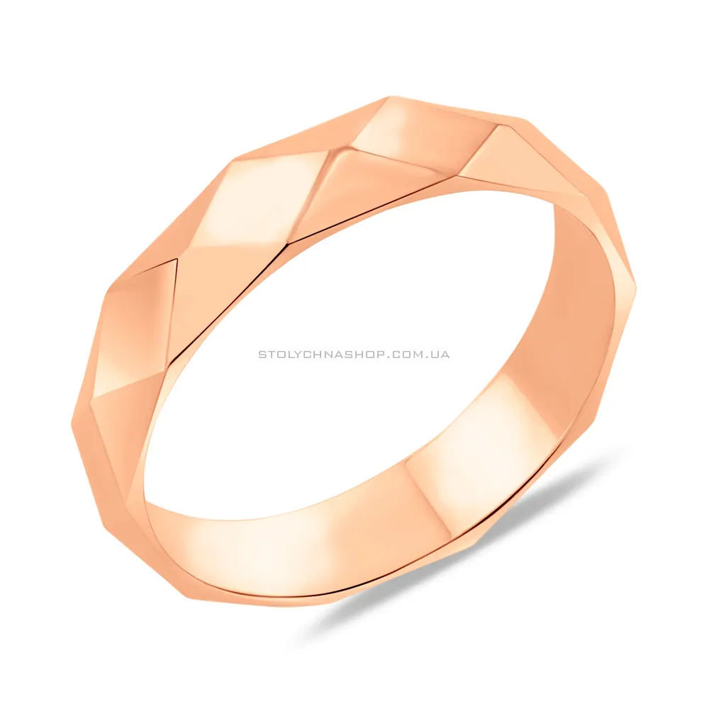 Золотое обручальное кольцо (арт. 239239) - цена