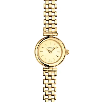 Жіночий кварцовий годинник з золота (арт. 260104ж)