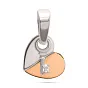 Серебряная подвеска «Сердце» с фианитом (арт. 7203/883п)