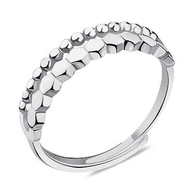 Безразмерное кольцо из серебра (арт. 7501/6433)