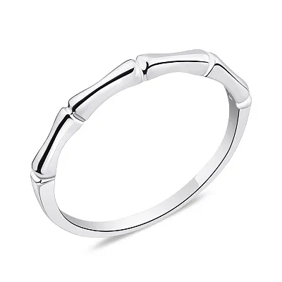 Тонкое кольцо из серебра (арт. 7501/5972)