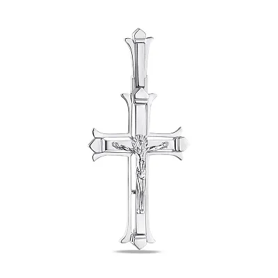 Православний срібний хрестик  (арт. 7504/2-0114.0.2)