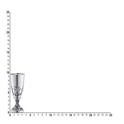 Серебряная рюмка. Высота 95 мм (арт. 7830/8100101)